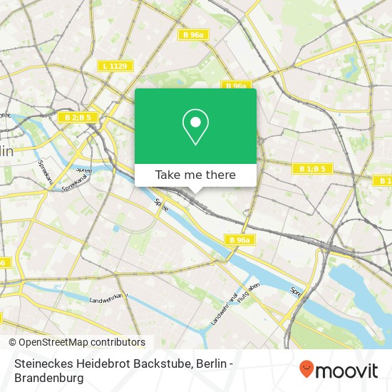 Steineckes Heidebrot Backstube map