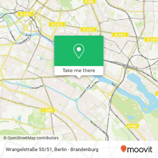 Wrangelstraße 50/51 map