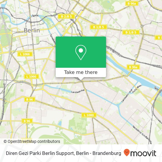 Diren Gezi Parki Berlin Support map