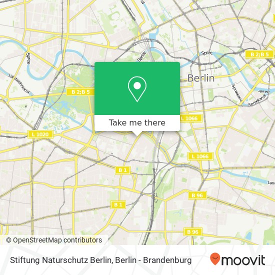 Stiftung Naturschutz Berlin map