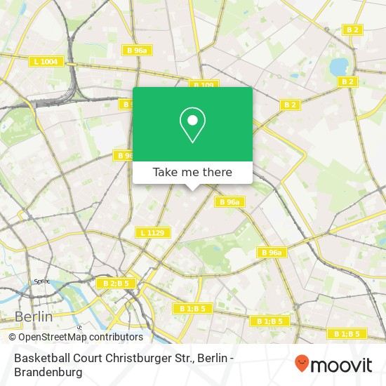 Basketball Court Christburger Str. map