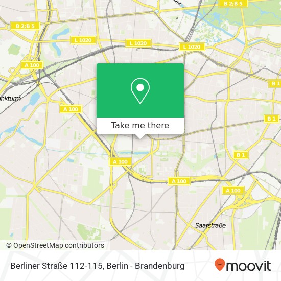 Berliner Straße 112-115 map