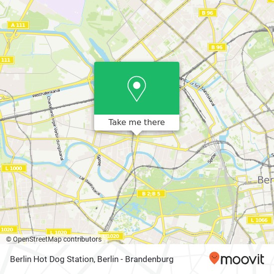 Карта Berlin Hot Dog Station