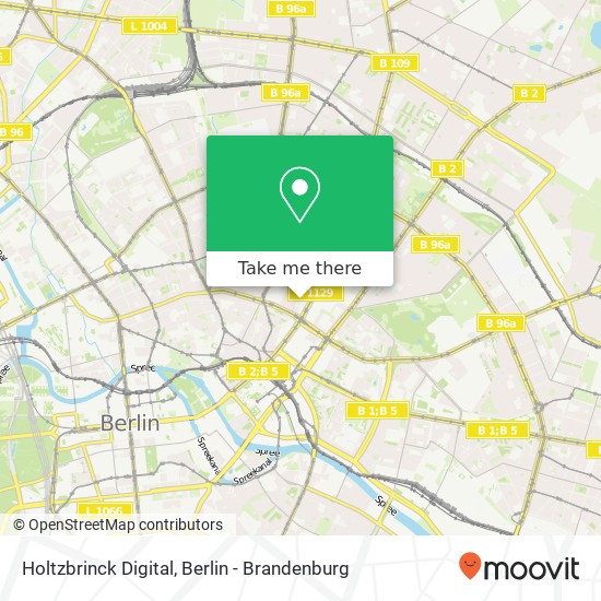 Holtzbrinck Digital map