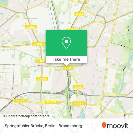 Springpfuhler Brücke map