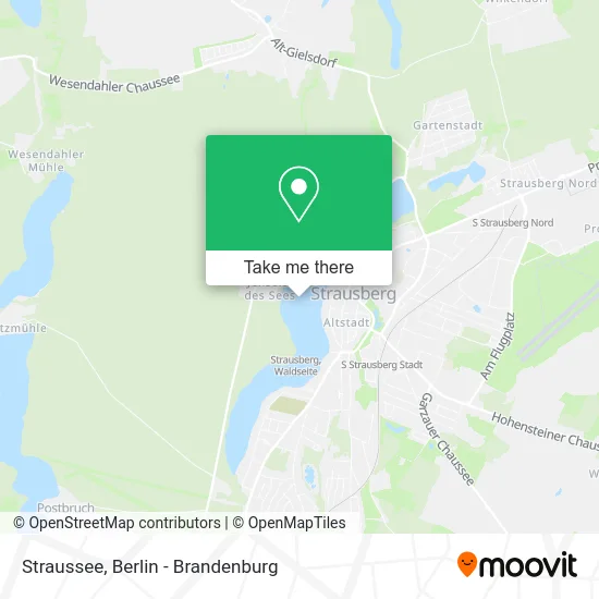 Карта Straussee