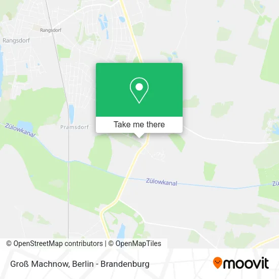 Карта Groß Machnow