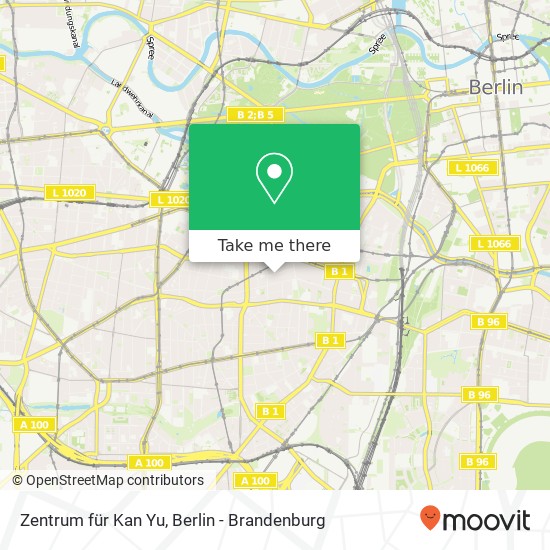 Zentrum für Kan Yu map