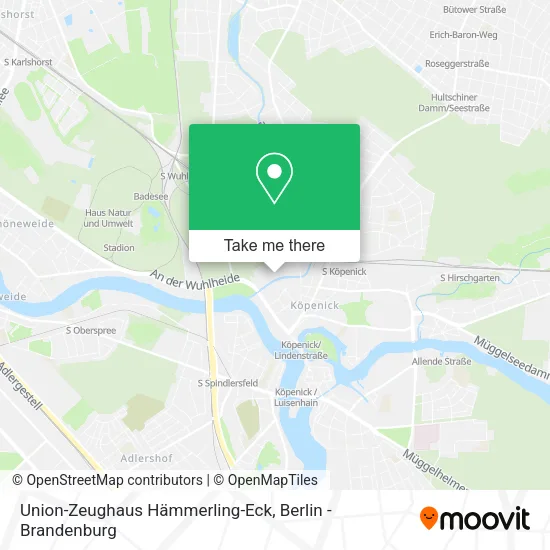Карта Union-Zeughaus Hämmerling-Eck
