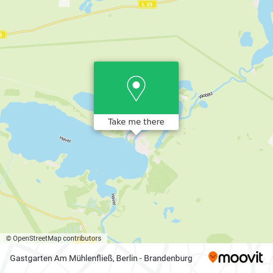 Gastgarten Am Mühlenfließ map