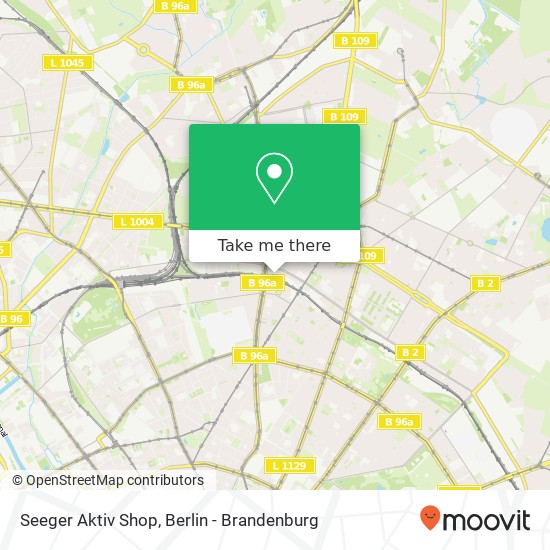 Seeger Aktiv Shop map