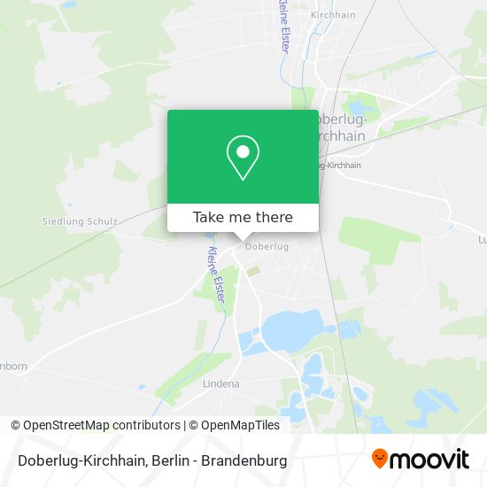 Doberlug-Kirchhain map