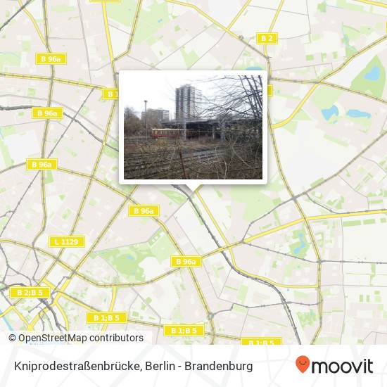 Kniprodestraßenbrücke map