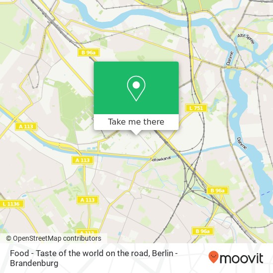 Карта Food - Taste of the world on the road