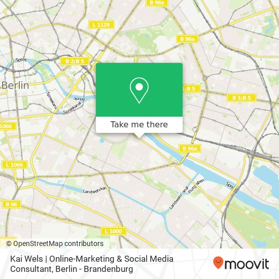 Карта Kai Wels | Online-Marketing & Social Media Consultant