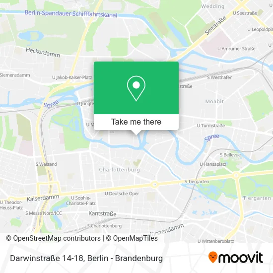 Карта Darwinstraße 14-18