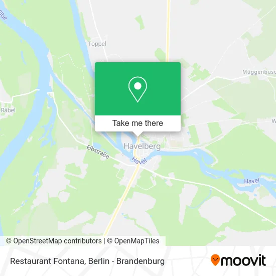 Карта Restaurant Fontana