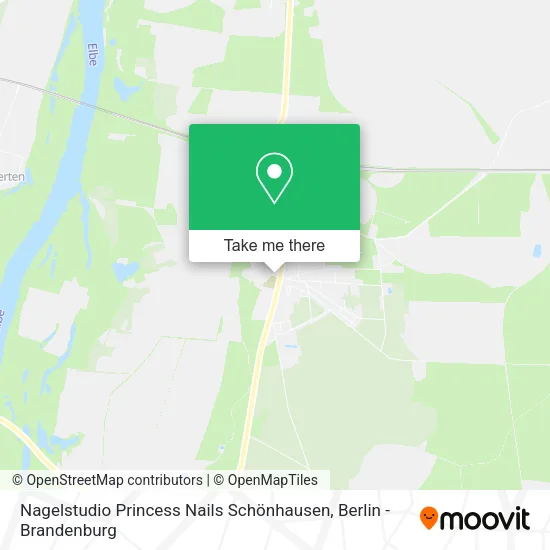 Карта Nagelstudio Princess Nails Schönhausen