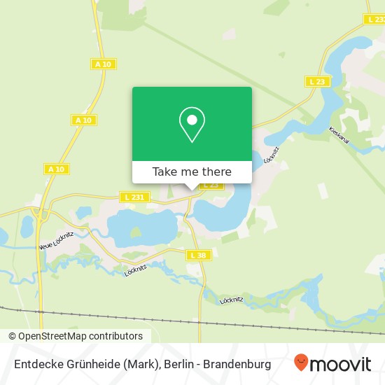Entdecke Grünheide (Mark) map