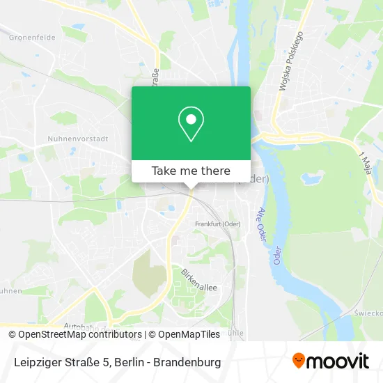Карта Leipziger Straße 5