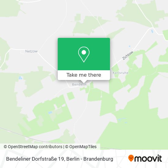 Карта Bendeliner Dorfstraße 19