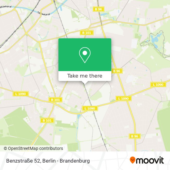 Benzstraße 52 map