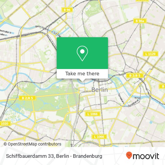 Schiffbauerdamm 33, Mitte, 10117 Berlin map