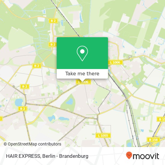 HAIR EXPRESS, Hansastraße 246 map