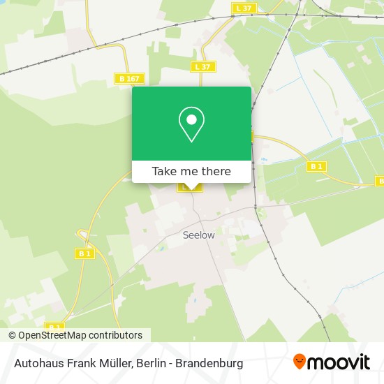 Autohaus Frank Müller map