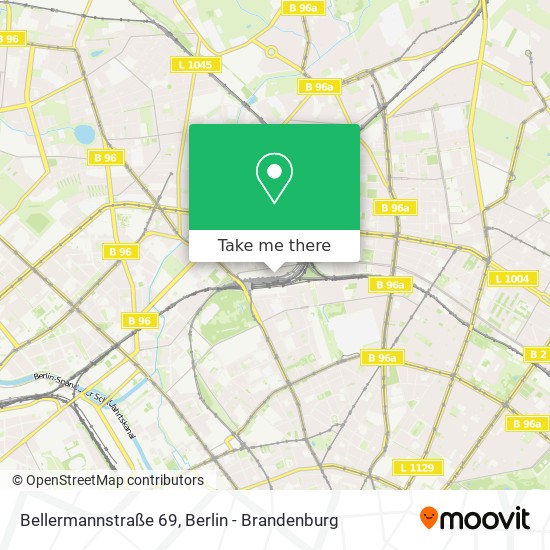 Карта Bellermannstraße 69