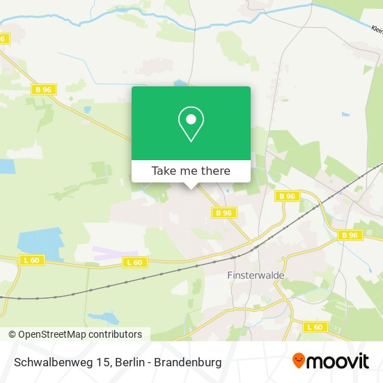 Schwalbenweg 15 map