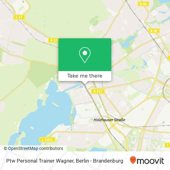 Ptw Personal Trainer Wagner map