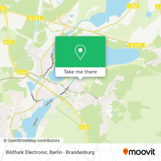 Bildfunk Electronic map