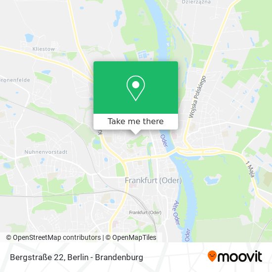 Bergstraße 22 map