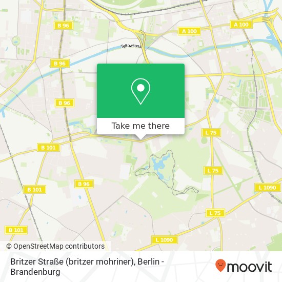 Britzer Straße (britzer mohriner), Britz, 12347 Berlin map