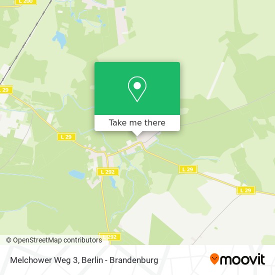 Melchower Weg 3 map