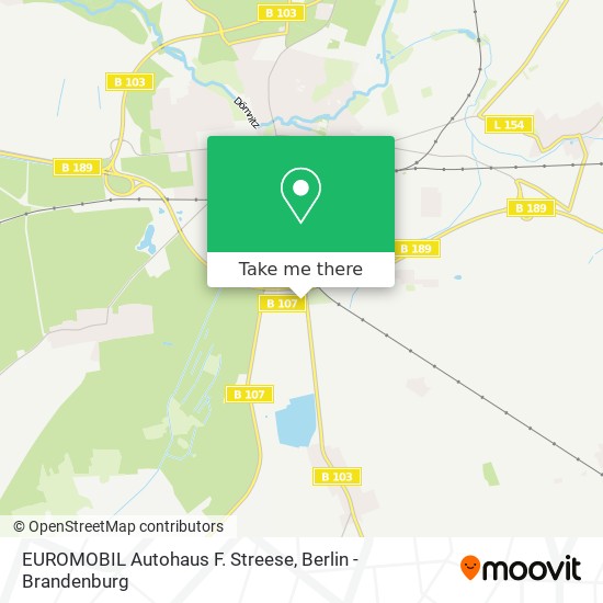 EUROMOBIL Autohaus F. Streese map