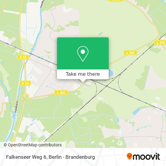 Falkenseer Weg 6 map