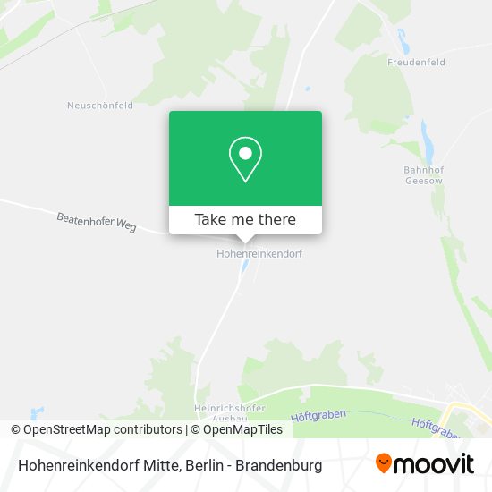 Hohenreinkendorf Mitte map