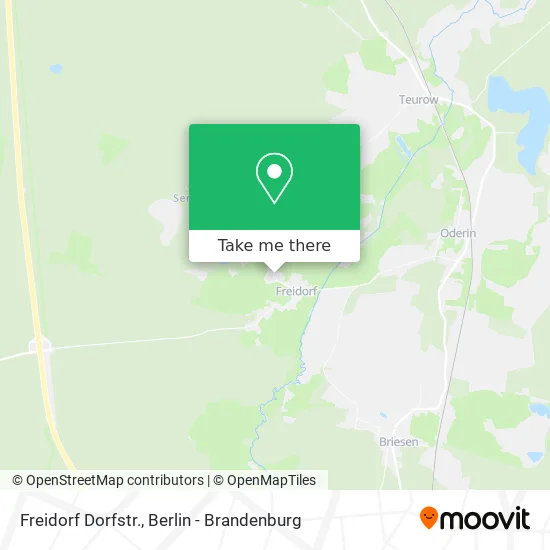 Карта Freidorf Dorfstr.