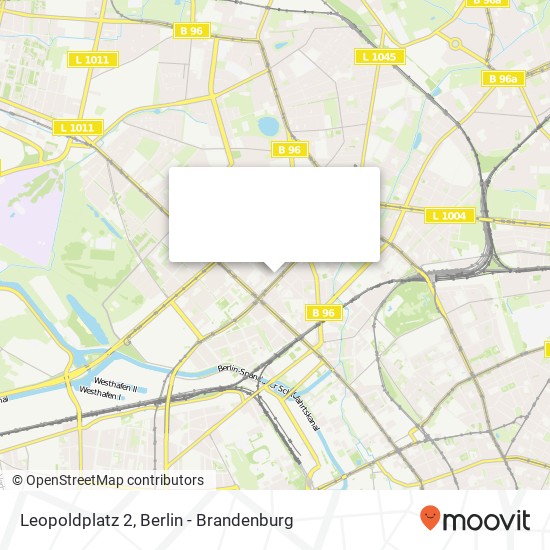 Leopoldplatz 2, Leopoldpl. 2, 13353 Berlin, Deutschland map