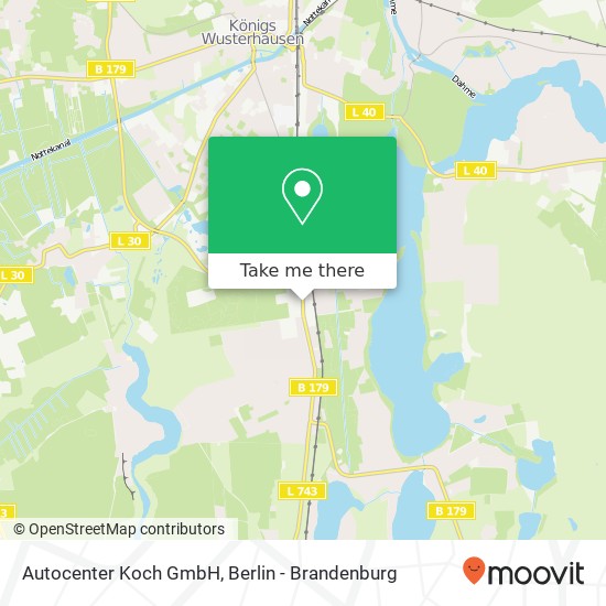 Карта Autocenter Koch GmbH, Karl-Liebknecht-Straße 64