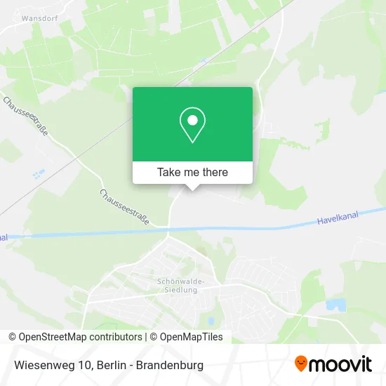 Wiesenweg 10 map
