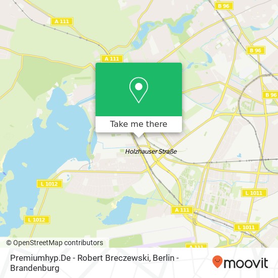 Карта Premiumhyp.De - Robert Breczewski, Ernststraße 4
