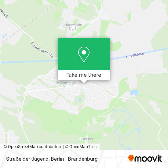 Straße der Jugend map