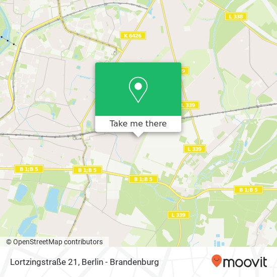 Lortzingstraße 21, Mahlsdorf, 12623 Berlin map