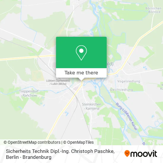 Карта Sicherheits Technik Dipl.-Ing. Christoph Paschke