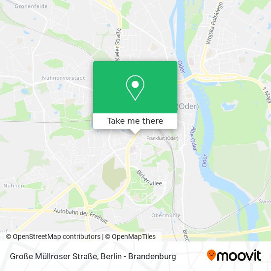 Große Müllroser Straße map