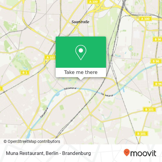 Muna Restaurant, Albrechtstraße 52 map