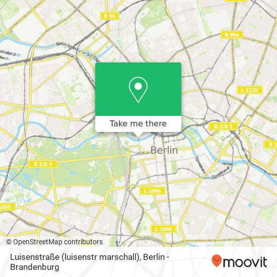 Luisenstraße (luisenstr marschall), Mitte, 10117 Berlin map